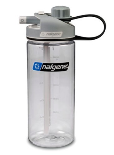 Trinkflasche Nalgene Multi Drink, transparent - Fassungsvermögen: 600 ml