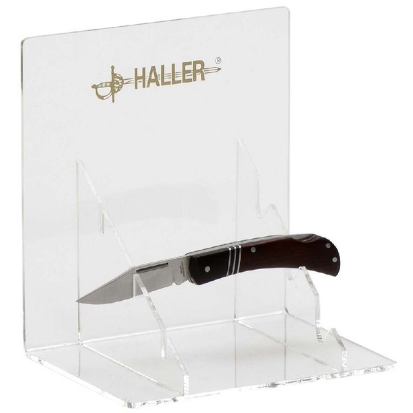 Messerständer (Acryl) Haller, transparent - Platz für 3 Messer