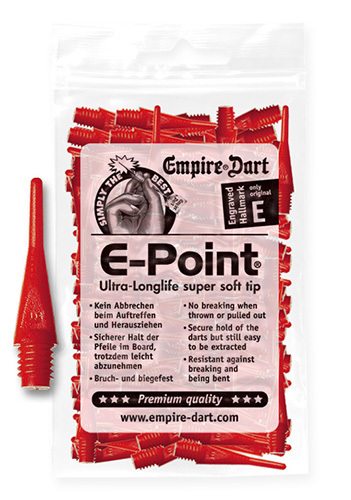Spitzen Empire E-Point, rot - Inhalt: 100 Stück