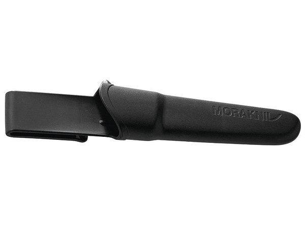 Outdoormesser Morakniv Companion mit Gummigriff (schwarz) inklusive Köcherscheide