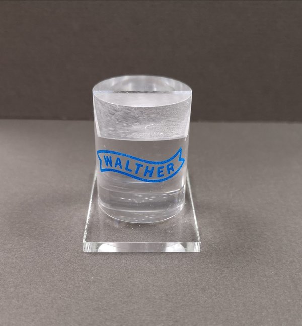 Messerständer (Acryl) Walther, transparent - Platz für 1 Messer