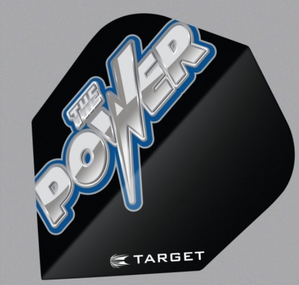 Flight Target Phil Taylor Power Silver Light Pro 100 (standard), schwarz