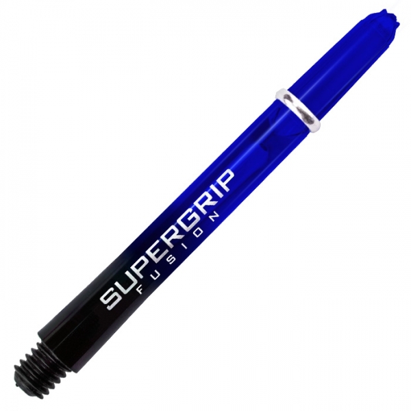 Shaft Harrows Supergrip Fusion, dunkelblau mit schwarzem Farbverlauf - Länge: ca. 35 mm