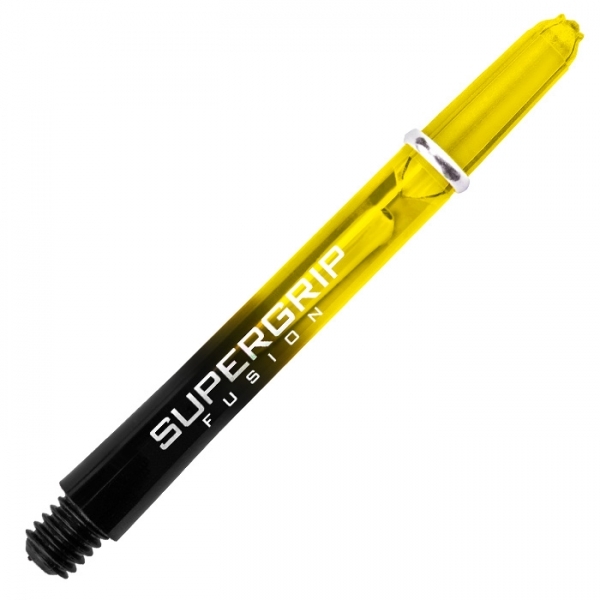Shaft Harrows Supergrip Fusion, gelb mit schwarzem Farbverlauf - Länge: ca. 35 mm