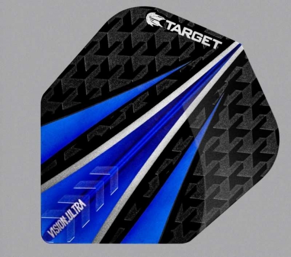 Flight Target Vision Ultra 3 Fin, schwarz/blau - Form: Standard