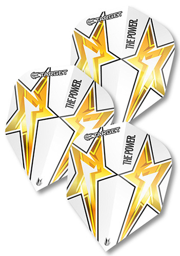 Flights Target Phil Taylor POWER STAR G3 (Standard), weiß/gold
