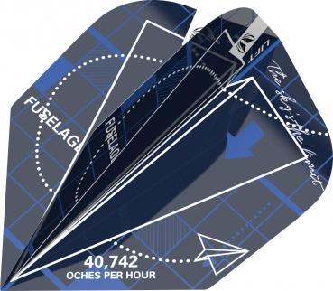 Flight Target Blueprint Pro Ultra No2, blau - Form: standard