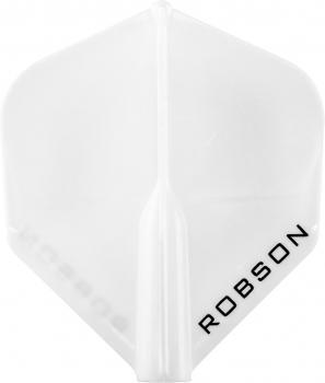 Flights Bull's Robson Plus, Click-System, weiß - Form: Standard No. 6