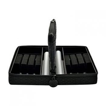Darttasche one80, schwarz - Platz für 2 komplett montierte Dart-Sets