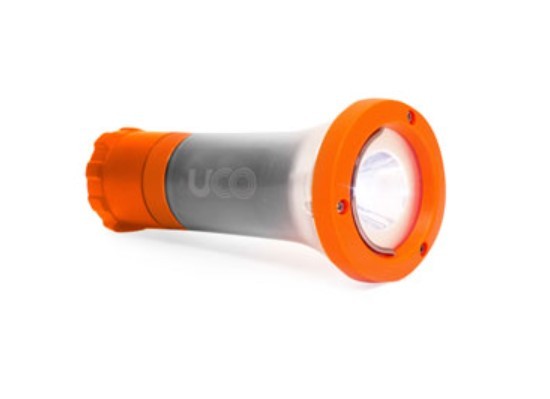 Laterne UCO Clarus 2.0, auch als Taschenlampe nutzbar - maximal 118 Lumen