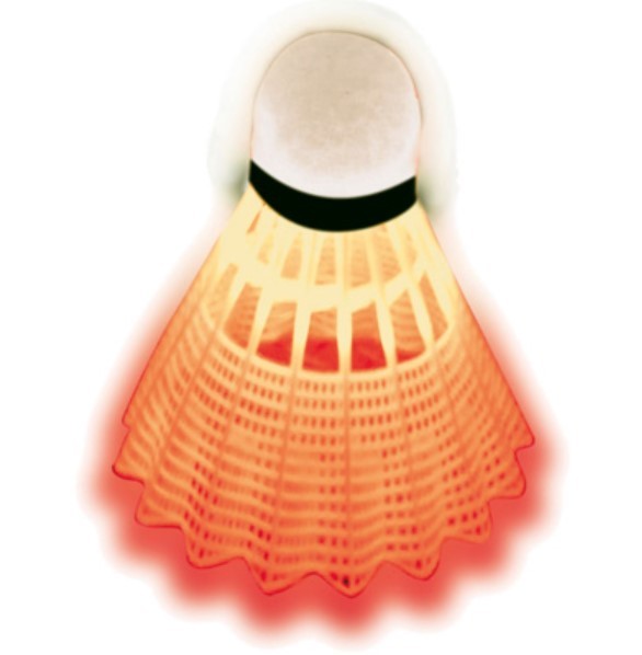 Ersatzbälle für Badminton Set Talbot Torro Magic Night mit zuschaltbarem LED-Licht