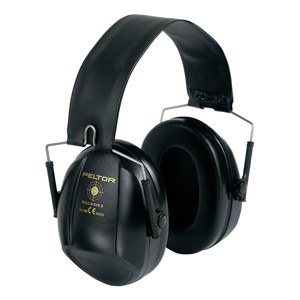 passiver Gehörschutz 3M™ Peltor™ Bull's Eye I, schwarz - Mittelwert Dämpfung: 37,8 dB
