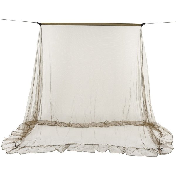 Moskitonetz in Zeltform, oliv - einfach über den Schlafsack oder das Zelt spannen
